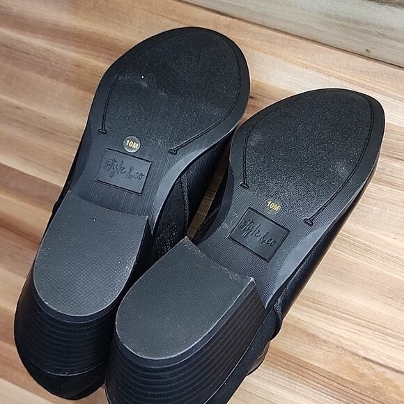 STYLE & CO WILEYY BLACK ANKLE ZIPPER BOOTIES SIZE 10 NWOB CUTE - Picture 13 of 16